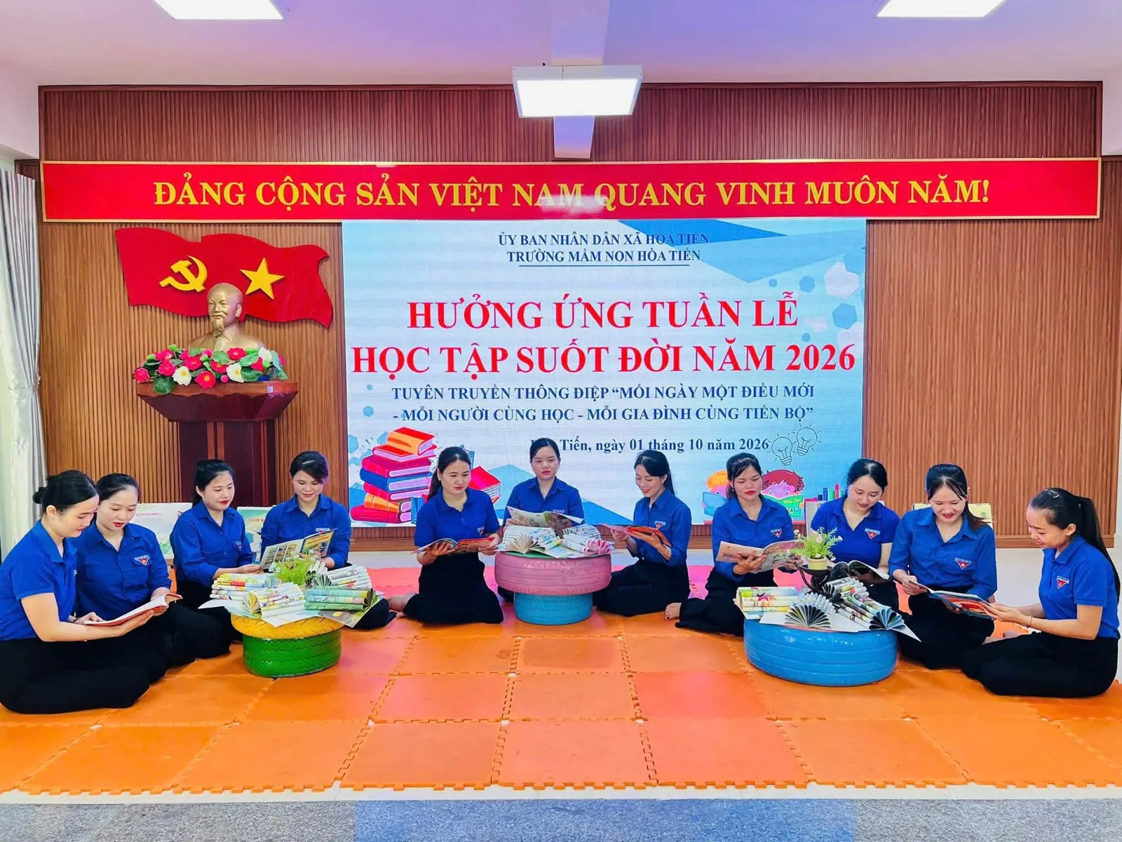 Sinh hoạt tập thể của đội ngũ nhà trường